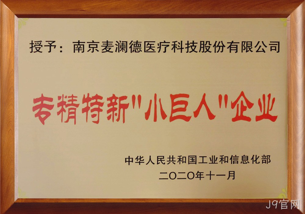 工信部专精特新小巨人企业